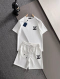 Louis Vuitton Luxury Shorts & Tee Set