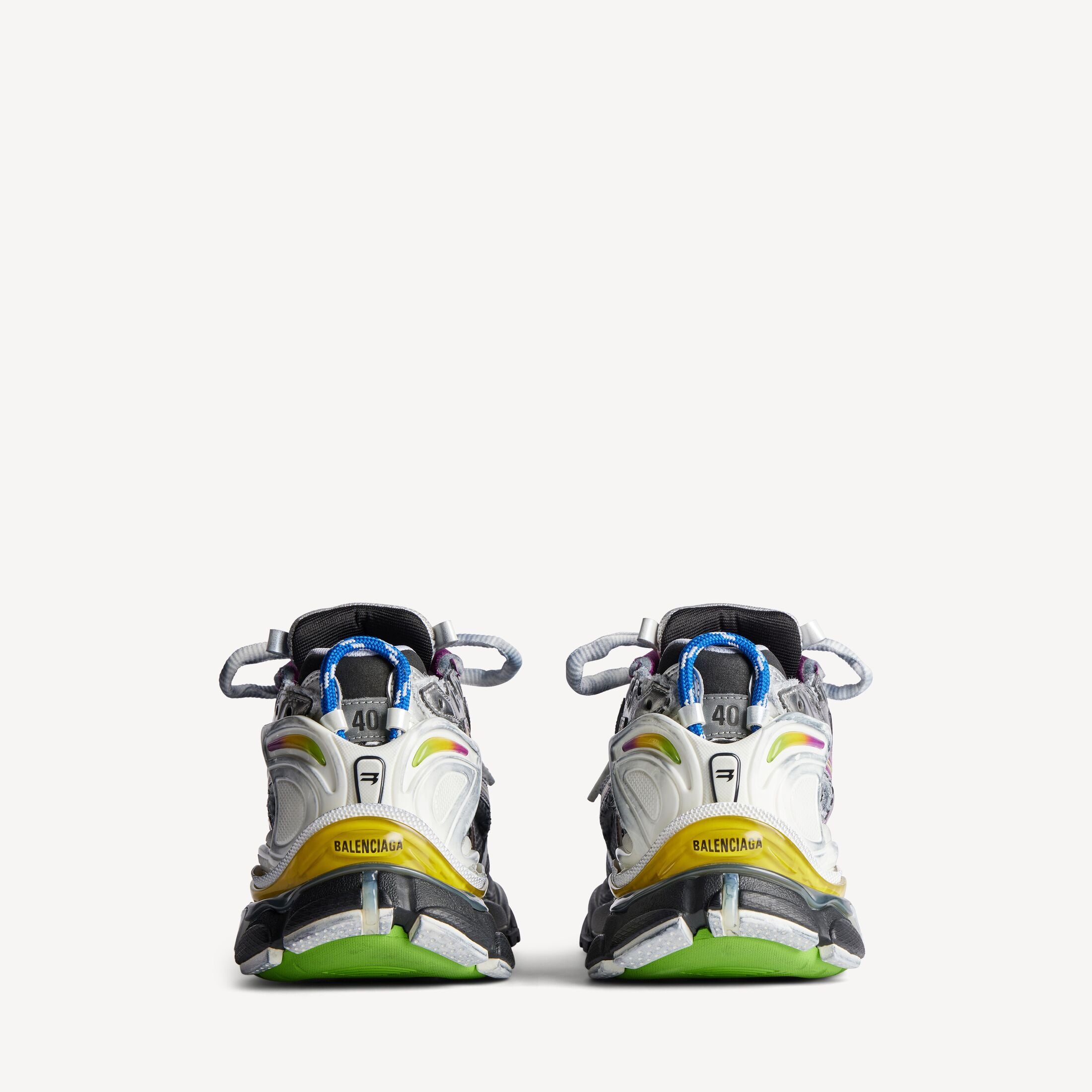 Balenciaga Runner Sneaker "Grey Blue Multi-Color"