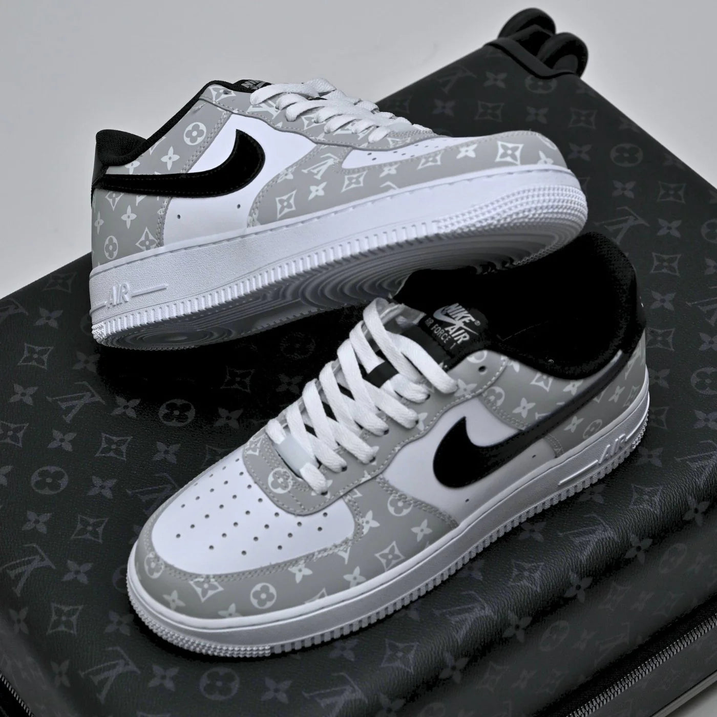 Louis Vuitton x Nike Air Force 1 Low "Grey Monogram"