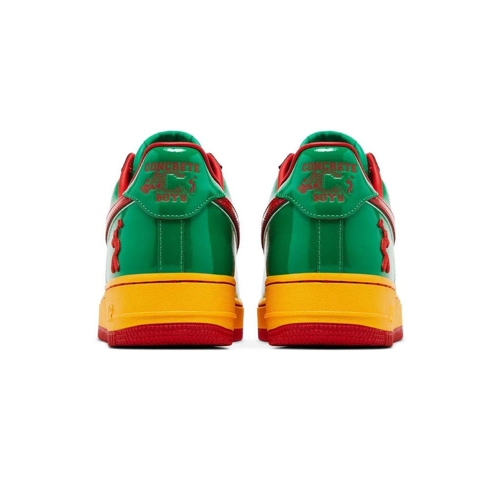 Nike Air Force 1 Low "Gold Green Red" Patent Leather