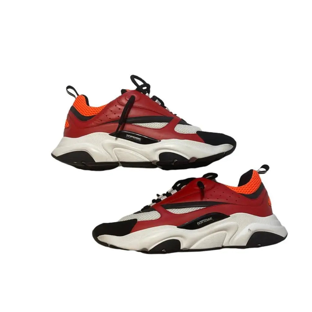 Dior B22 Sneaker "Red Orange Black"