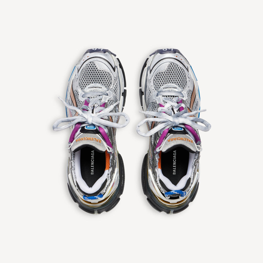 Balenciaga Runner Sneaker "Grey Blue Multi-Color"