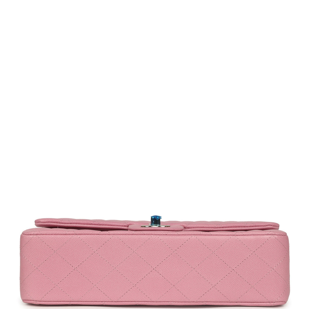 Chanel Classic Medium Double Flap Bag "Pink Caviar Gold"