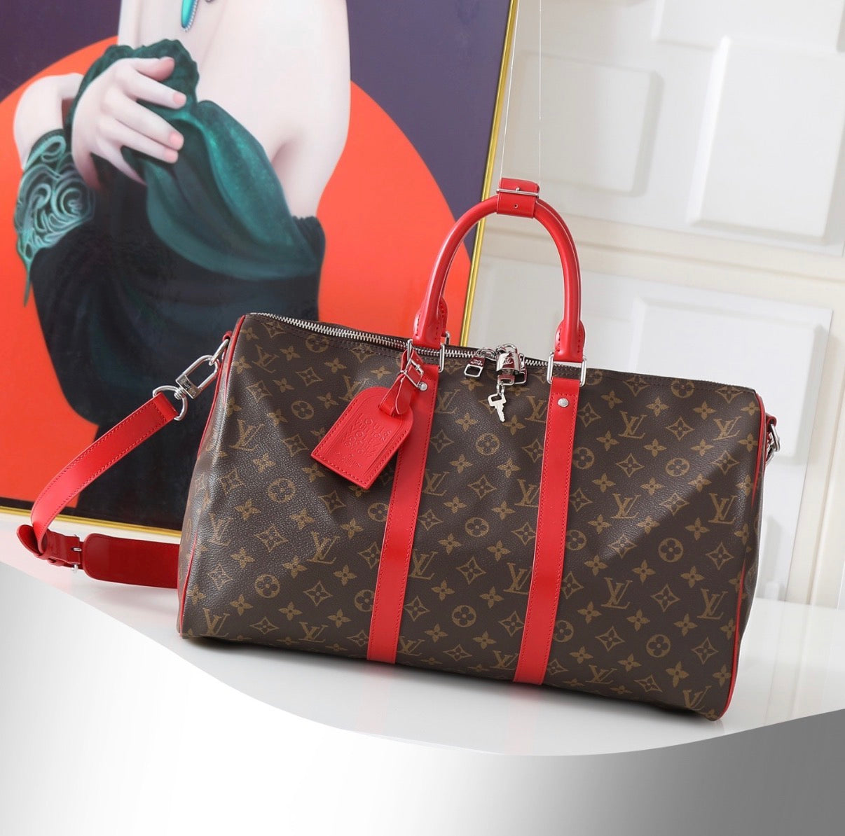 Louis Vuitton Monogram Keepall Bandoulière