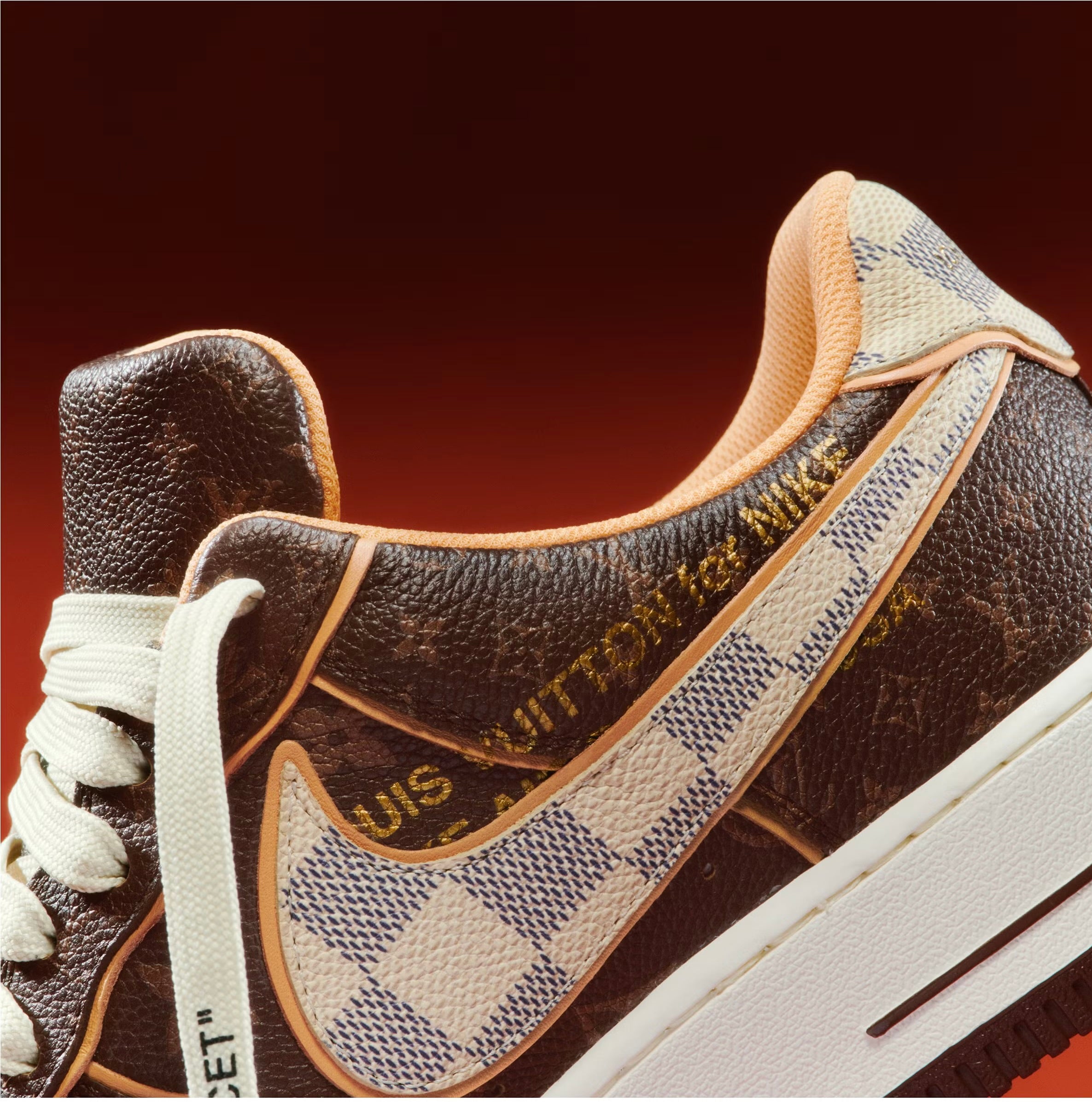 Louis Vuitton x Nike Air Force 1 Low "Brown Monogram Damier"