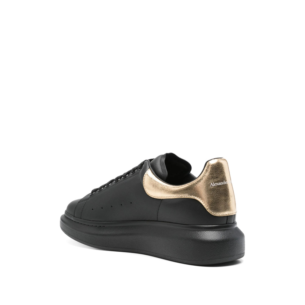 Alexander McQueen Oversized Sneaker "Black Metallic Gold"