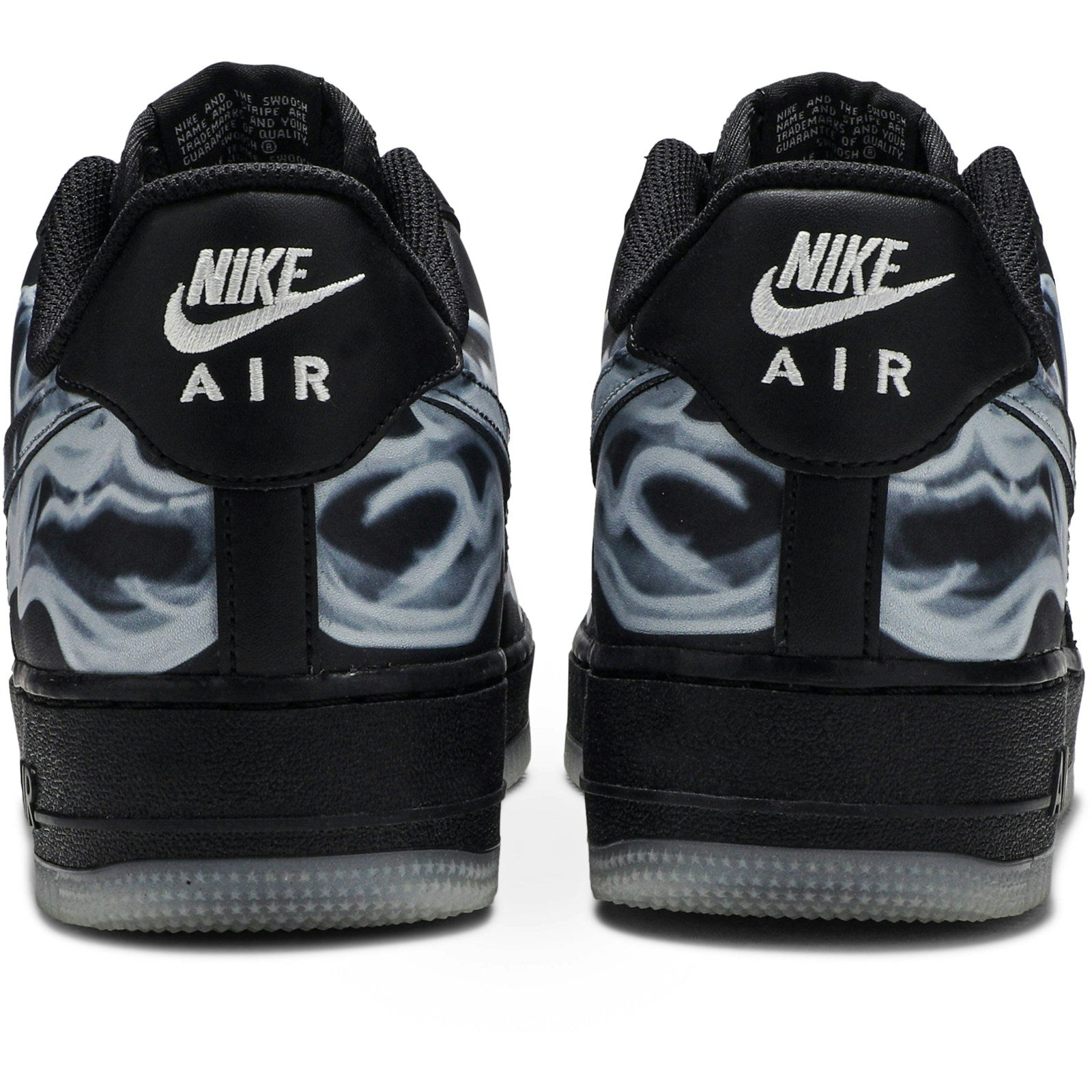 Nike Air Force 1 Low "Skeleton Black"
