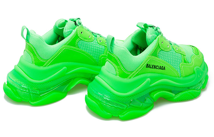 Balenciaga Triple S Sneaker "Neon Green Clear Sole"