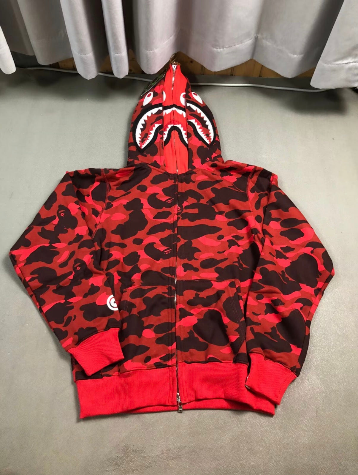 Bape Camo Shark Full Zip Hoodie