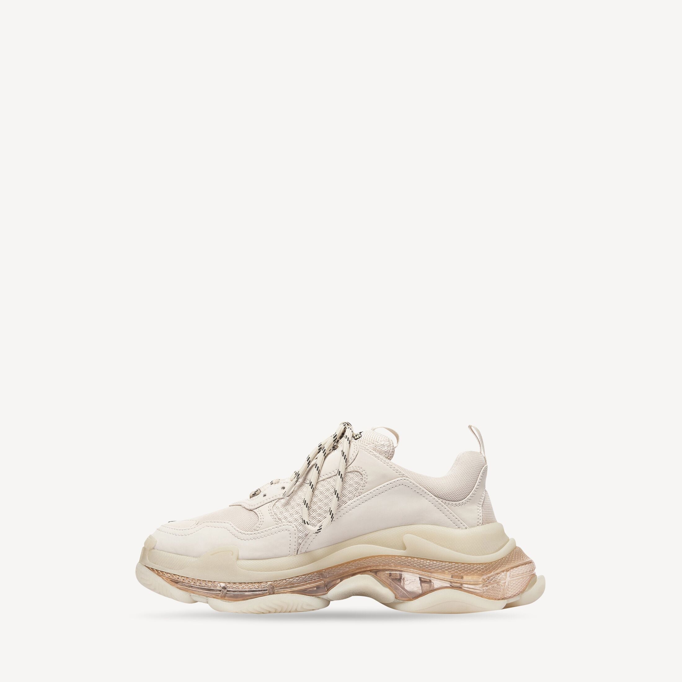 Balenciaga Triple S Sneaker "Allover Logo Beige"