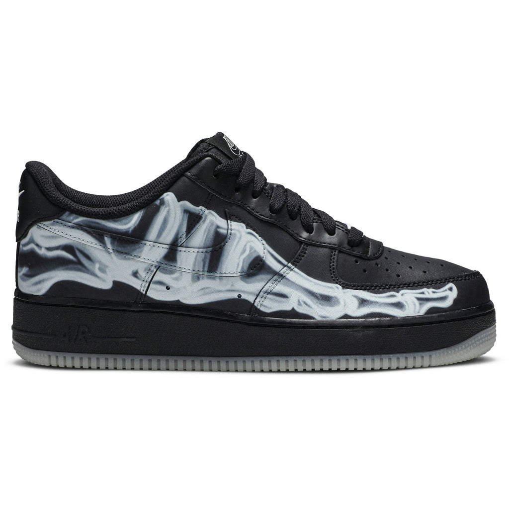 Nike Air Force 1 Low "Skeleton Black"