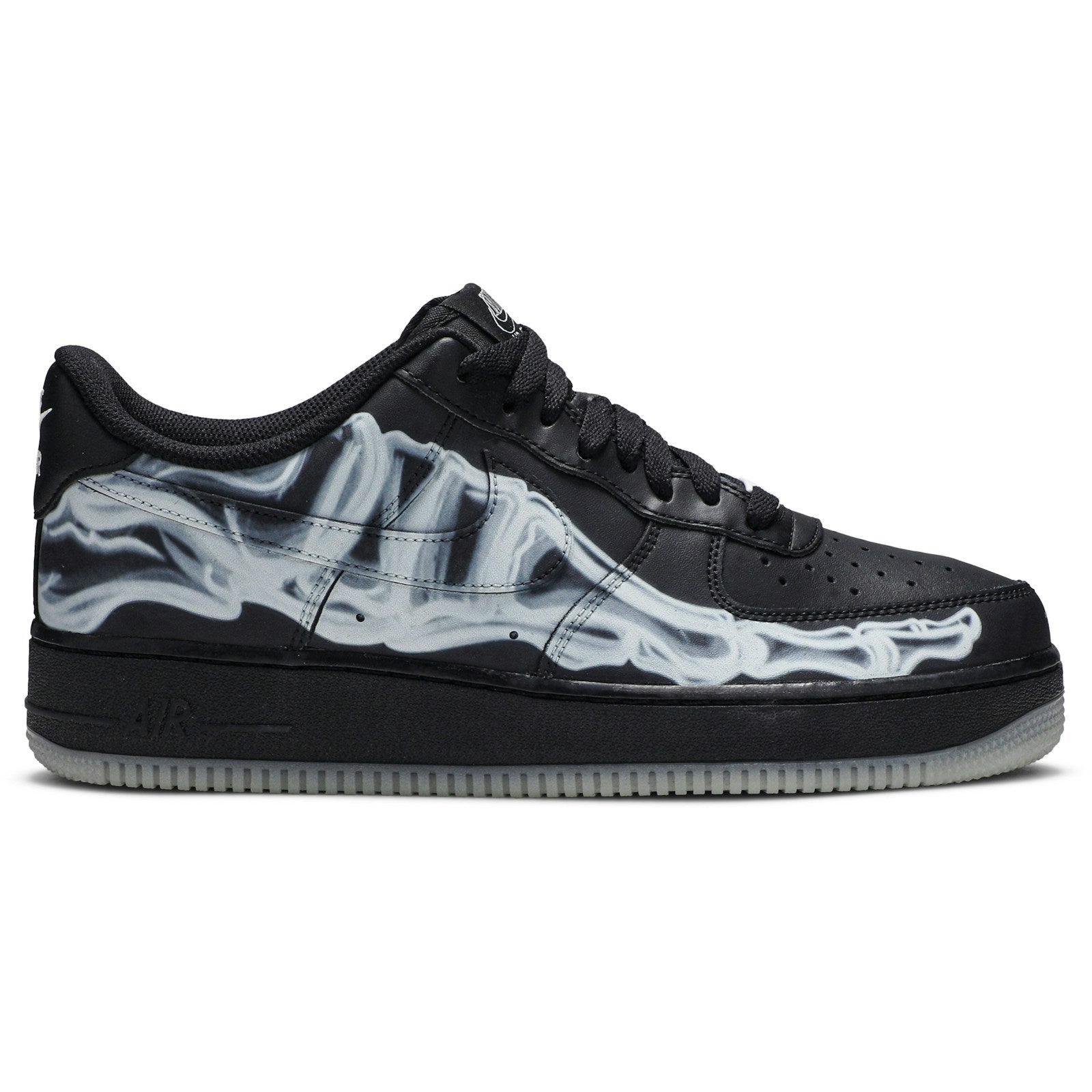 Nike Air Force 1 Low "Skeleton Black"