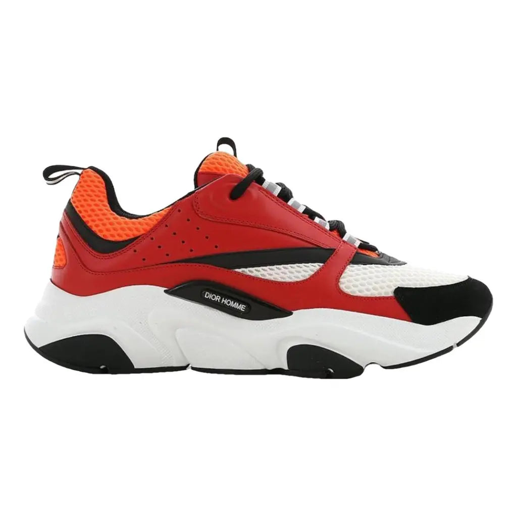 Dior B22 Sneaker "Red Orange Black"