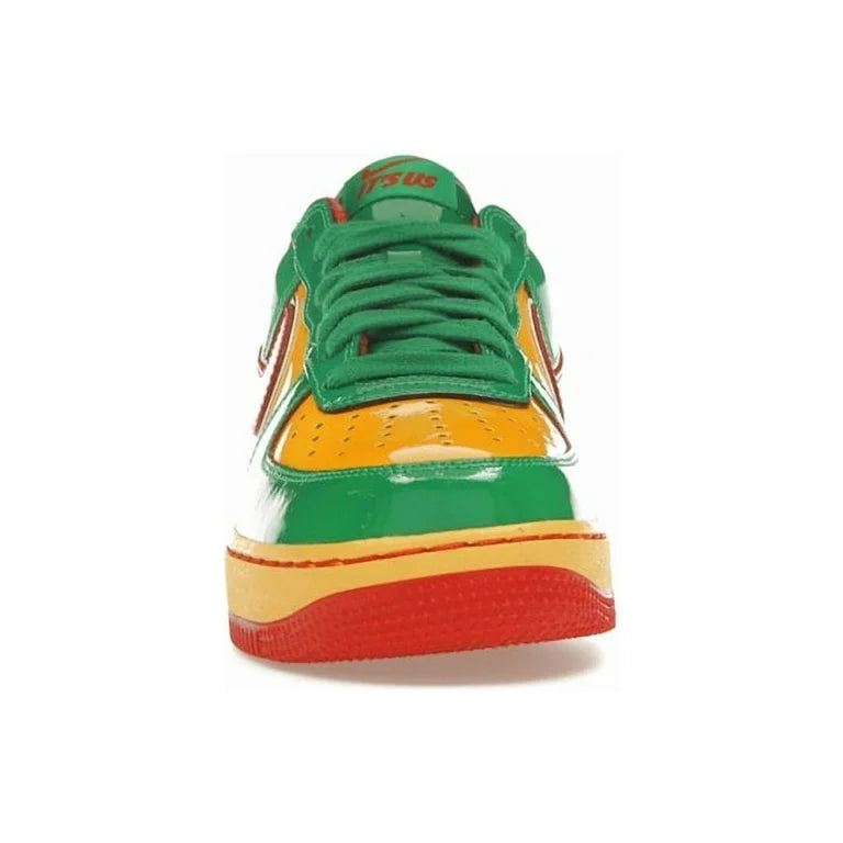 Nike Air Force 1 Low "Gold Green Red" Patent Leather