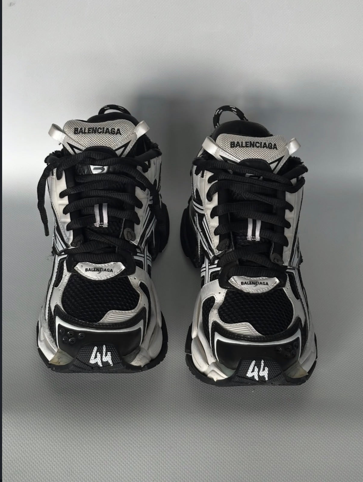Balenciaga Runner Sneaker - Black/White/Grey