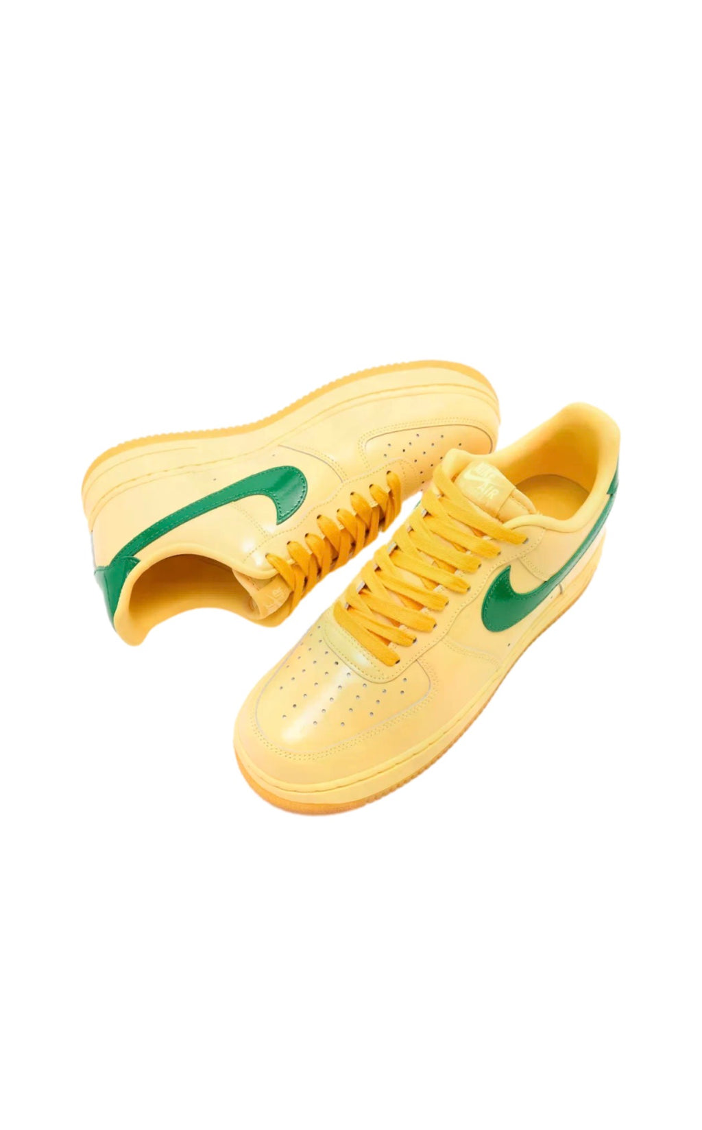 Nike Air Force 1 Low "Yellow Green Patent Leather"