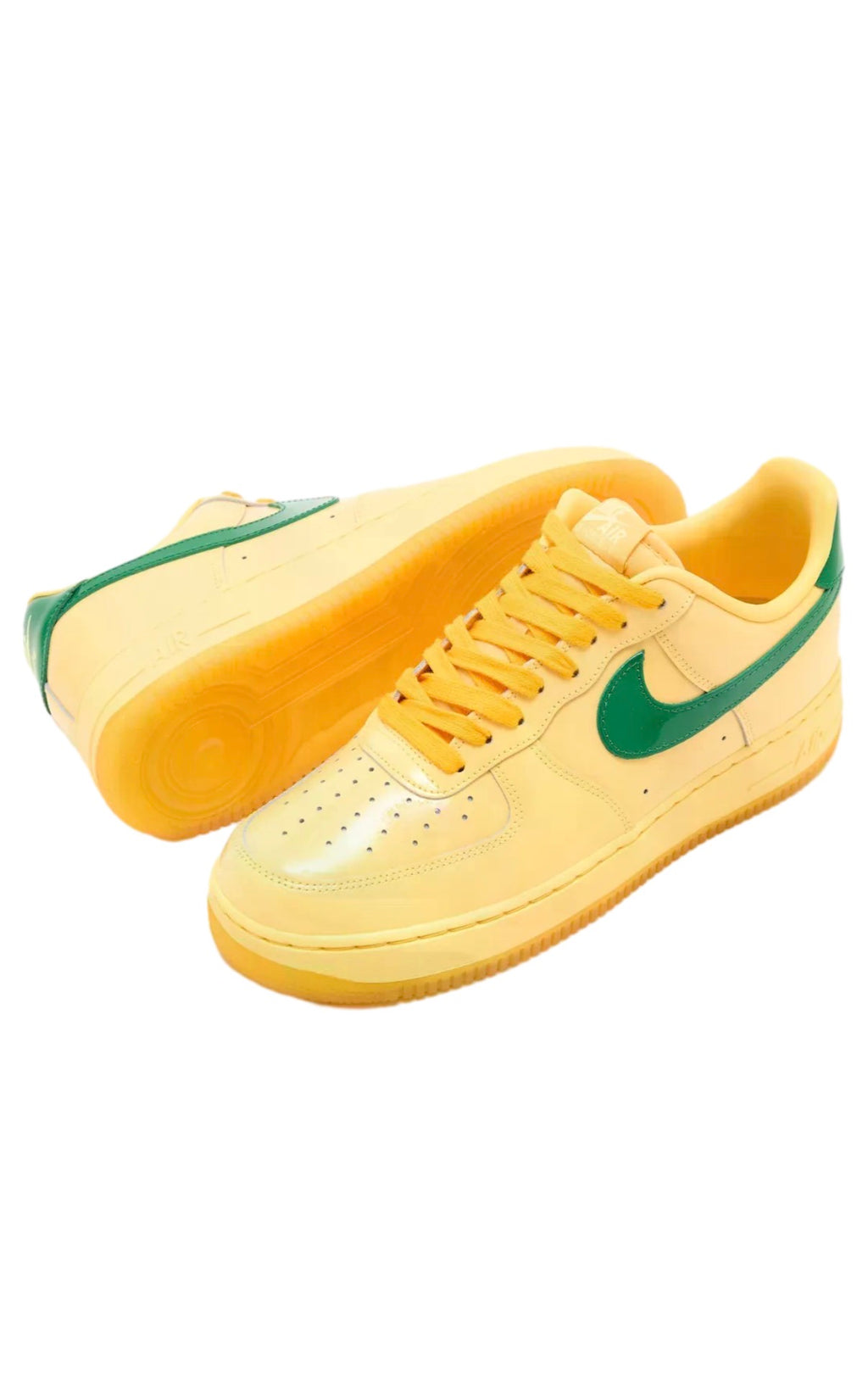 Nike Air Force 1 Low "Yellow Green Patent Leather"