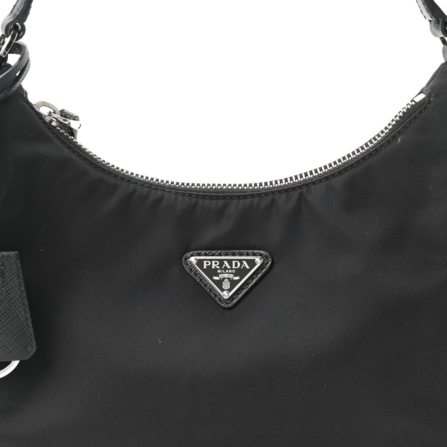 Prada Re-Edition Nylon Shoulder Bag - Black