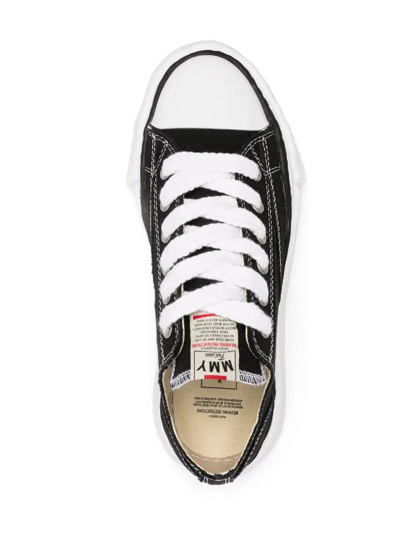 Maison Mihara Yasuhiro Peterson OG Sole Canvas Low 'Black'