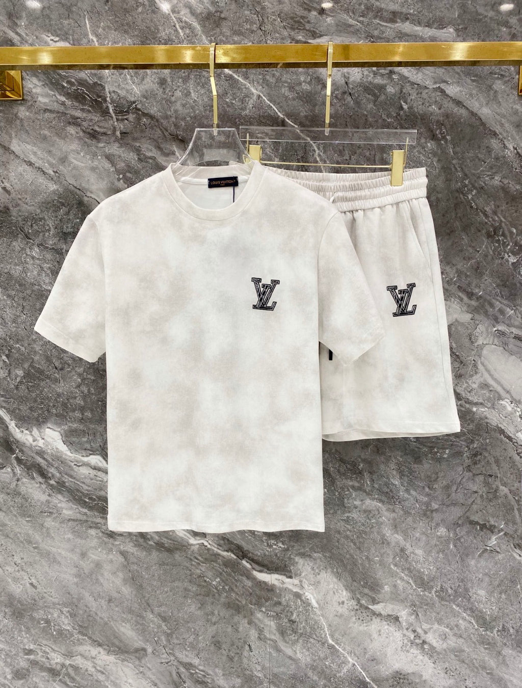 Louis Vuitton Luxury Shorts & Tee Set