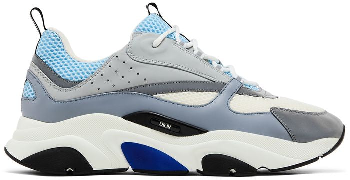 Dior B22 Sneaker - White, Grey & Light Blue