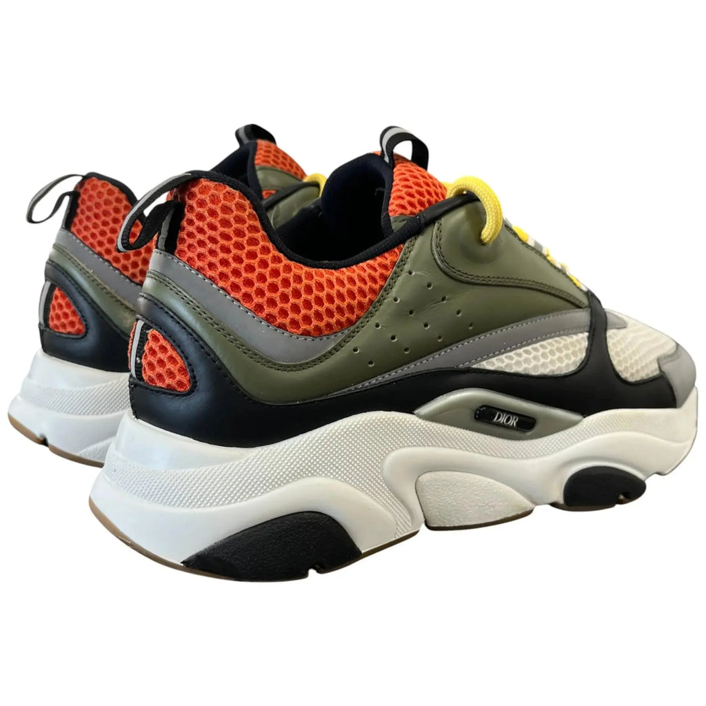 Dior B22 Sneaker "Olive Green Orange"