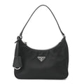 Prada Re-Edition Nylon Shoulder Bag - Black