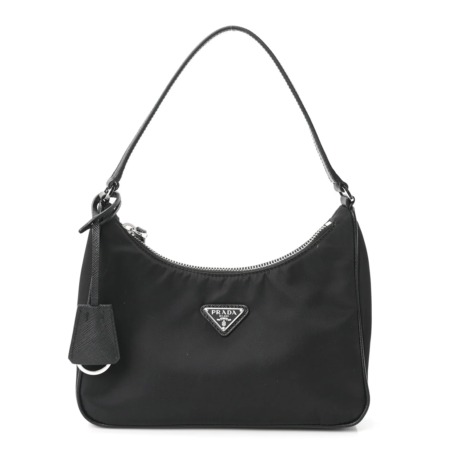 Prada Re-Edition Nylon Shoulder Bag - Black