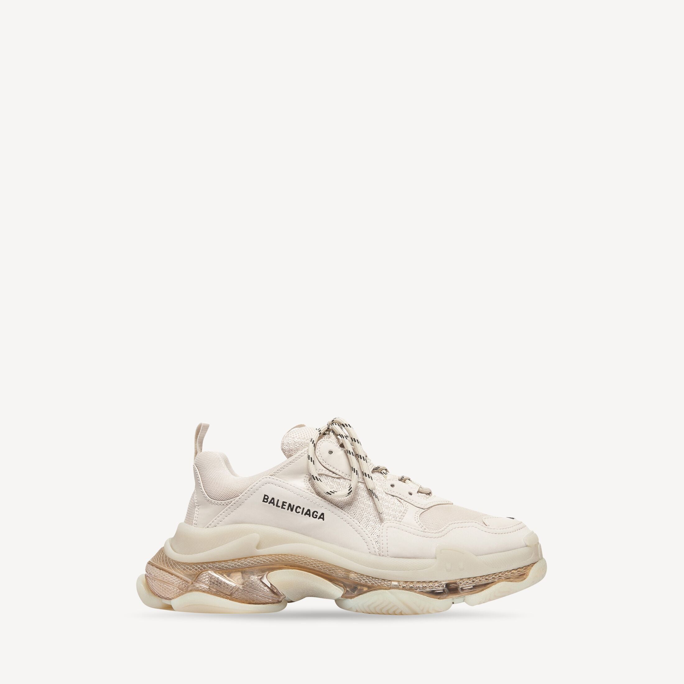 Balenciaga Triple S Sneaker "Allover Logo Beige"