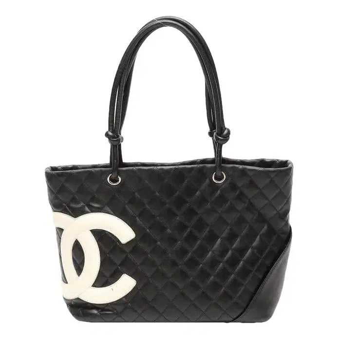 Chanel Cambon Ligne Tote Bag "Black White"