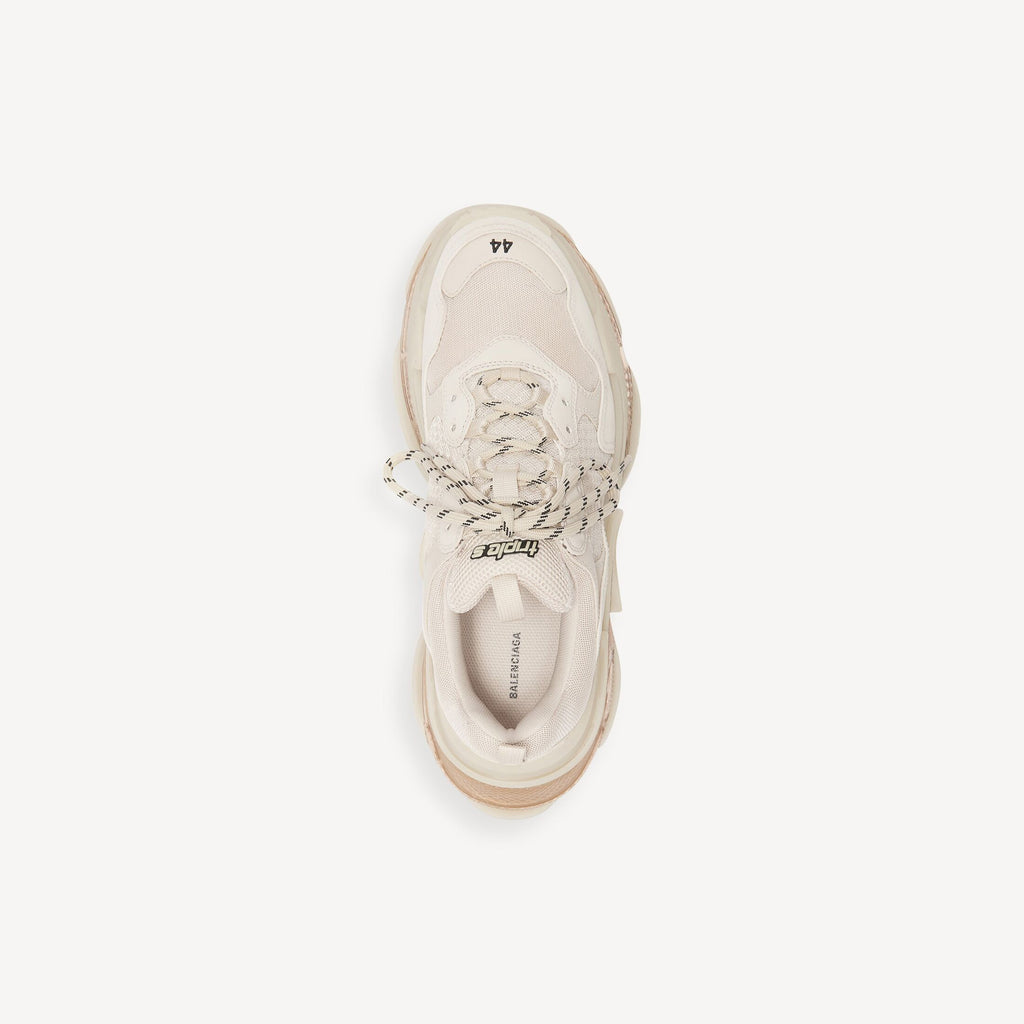 Balenciaga Triple S Sneaker "Allover Logo Beige"