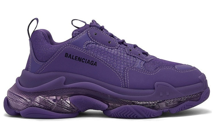 Balenciaga Triple S Sneakers "Purple Clear Sole"