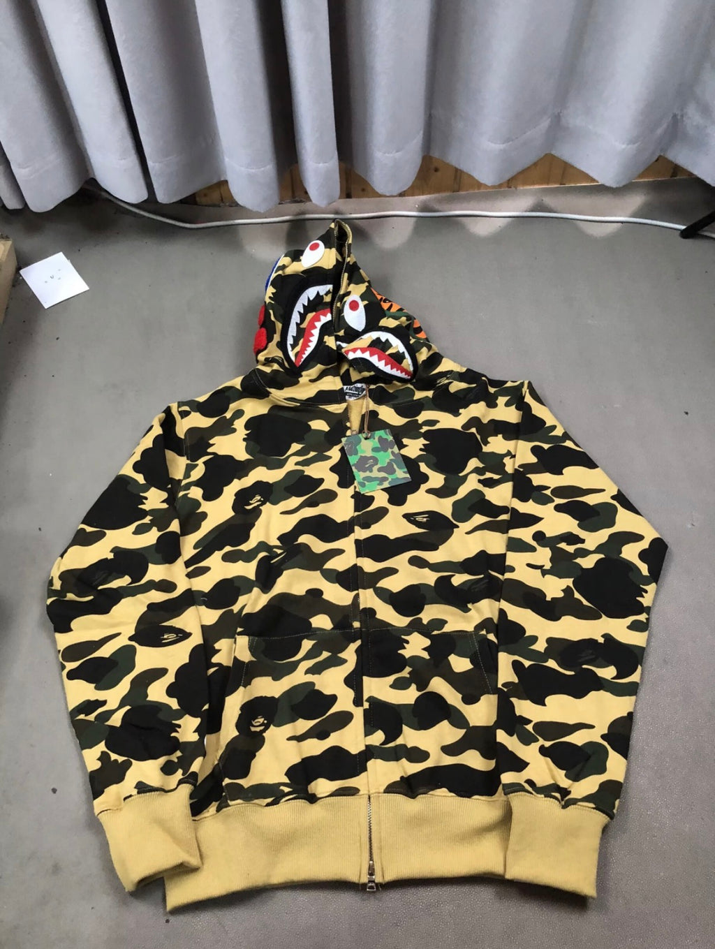 Bape Camo Shark Full Zip Hoodie