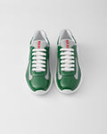 Prada America's Cup Sneaker "Pine Green Silver"