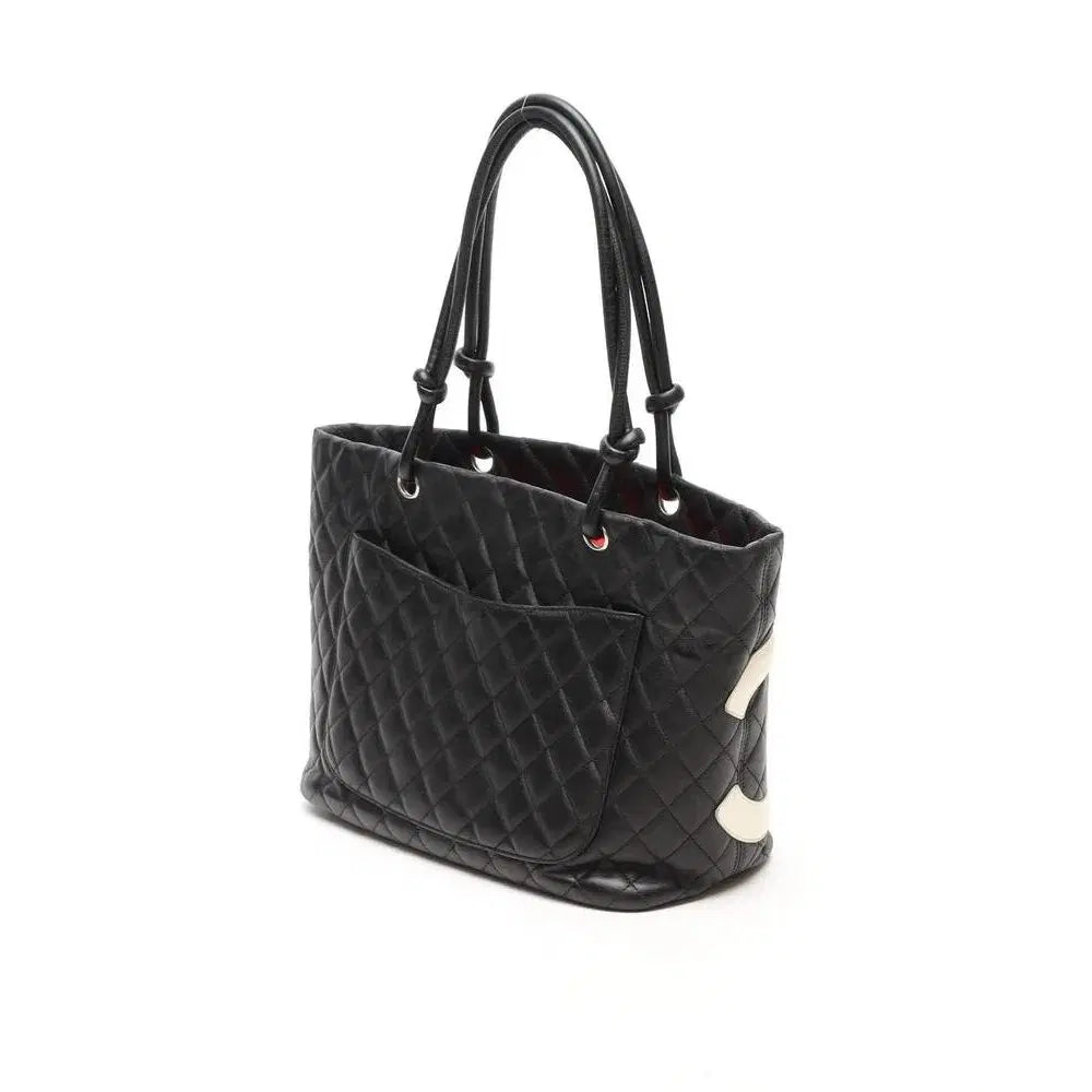 Chanel Cambon Ligne Tote Bag "Black White"