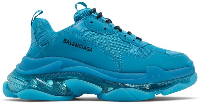 Balenciaga Triple S Sneakers "Light Blue Clear Sole"
