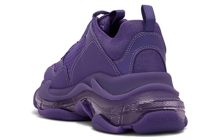 Balenciaga Triple S Sneakers "Purple Clear Sole"