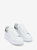 Alexander McQueen Oversized Sneaker "White Black Glitter"