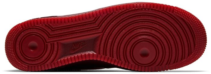 Nike Air Force 1 Low "Burgundy & Orange Patent"