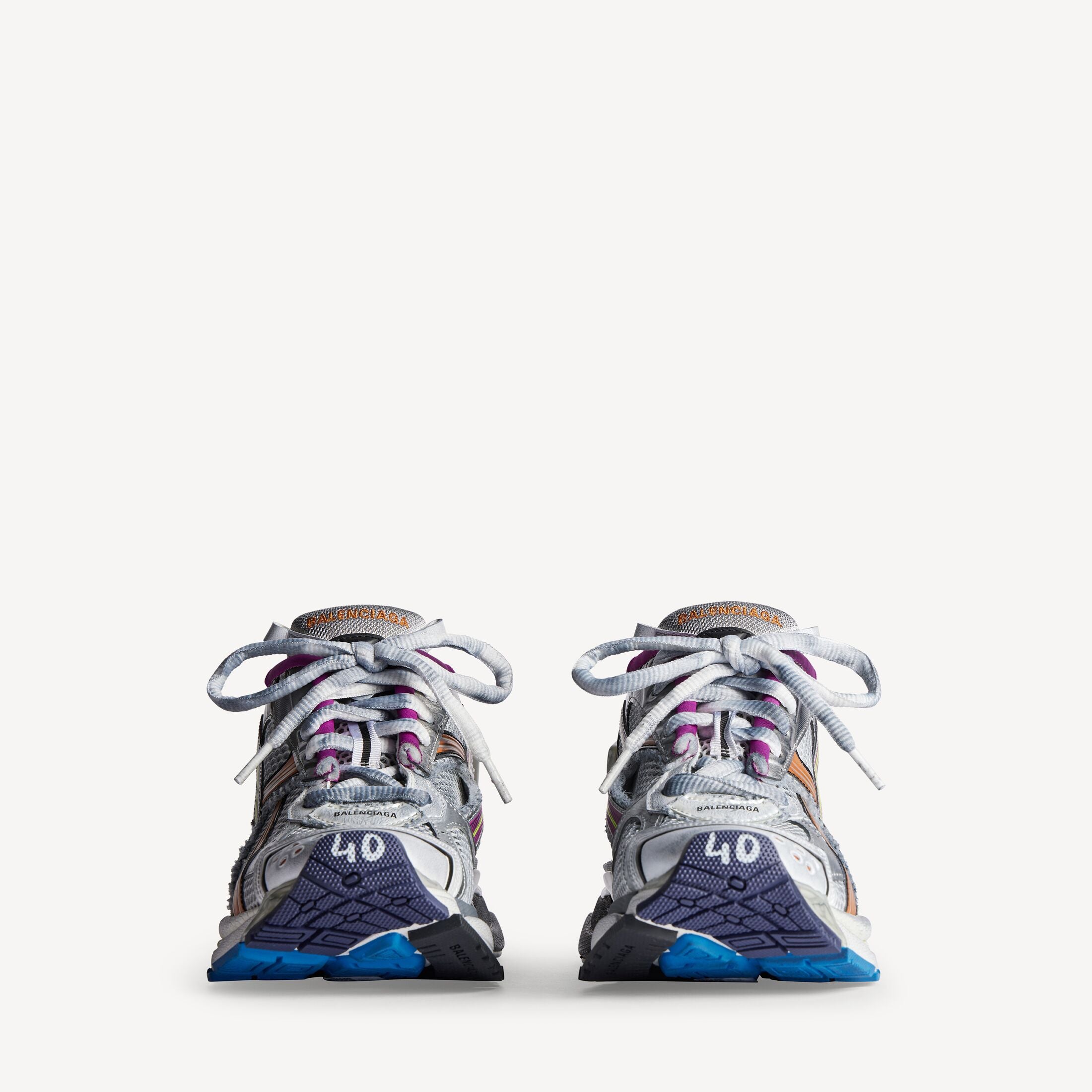 Balenciaga Runner Sneaker "Grey Blue Multi-Color"