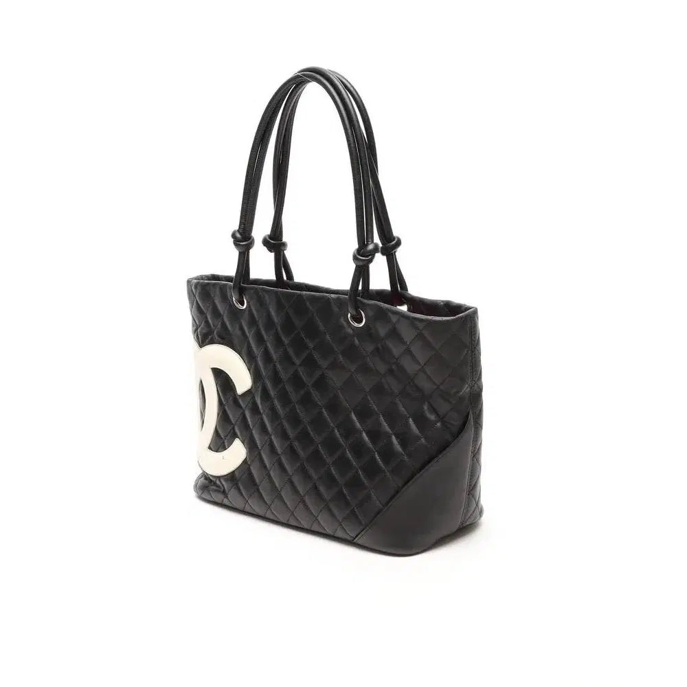 Chanel Cambon Ligne Tote Bag "Black White"