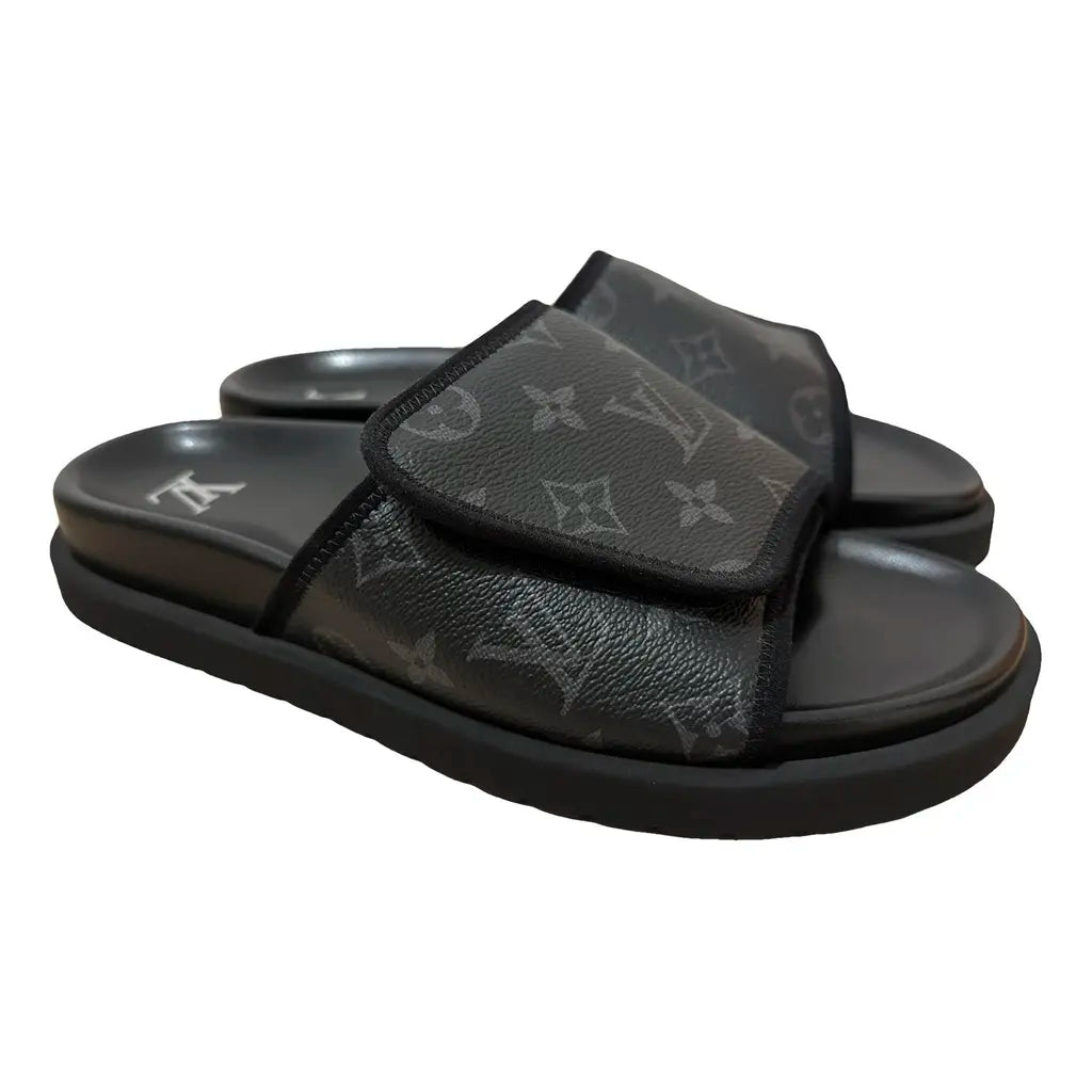 Louis Vuitton Waterfront Mule "Black Monogram"