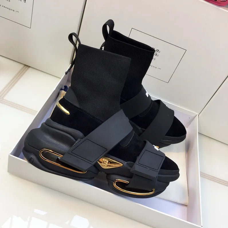 Balmain B-Bold Sock Sneakers